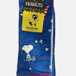 Peanuts - Snoopy & Woodstock Patriotic Hand Towel NWT Sealed